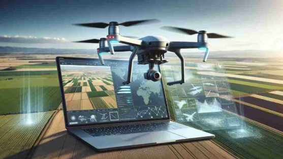 drone mapping orthomosaic prescription map showing variable rate spray zones across a farm field